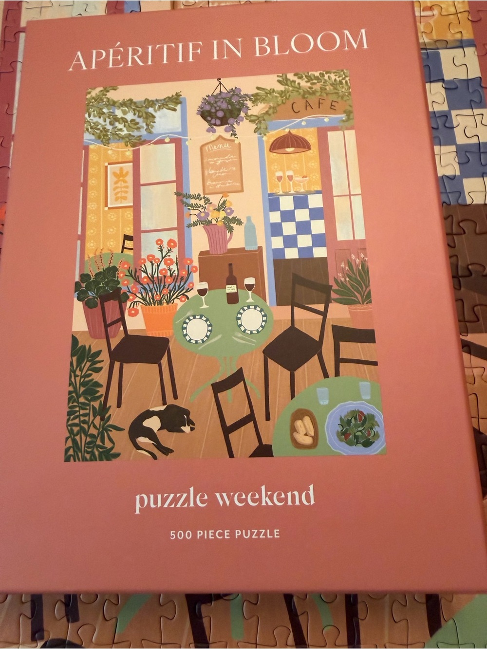 Puzzle by Puzzle Weekend. 500ct. Aperitif in Bloom